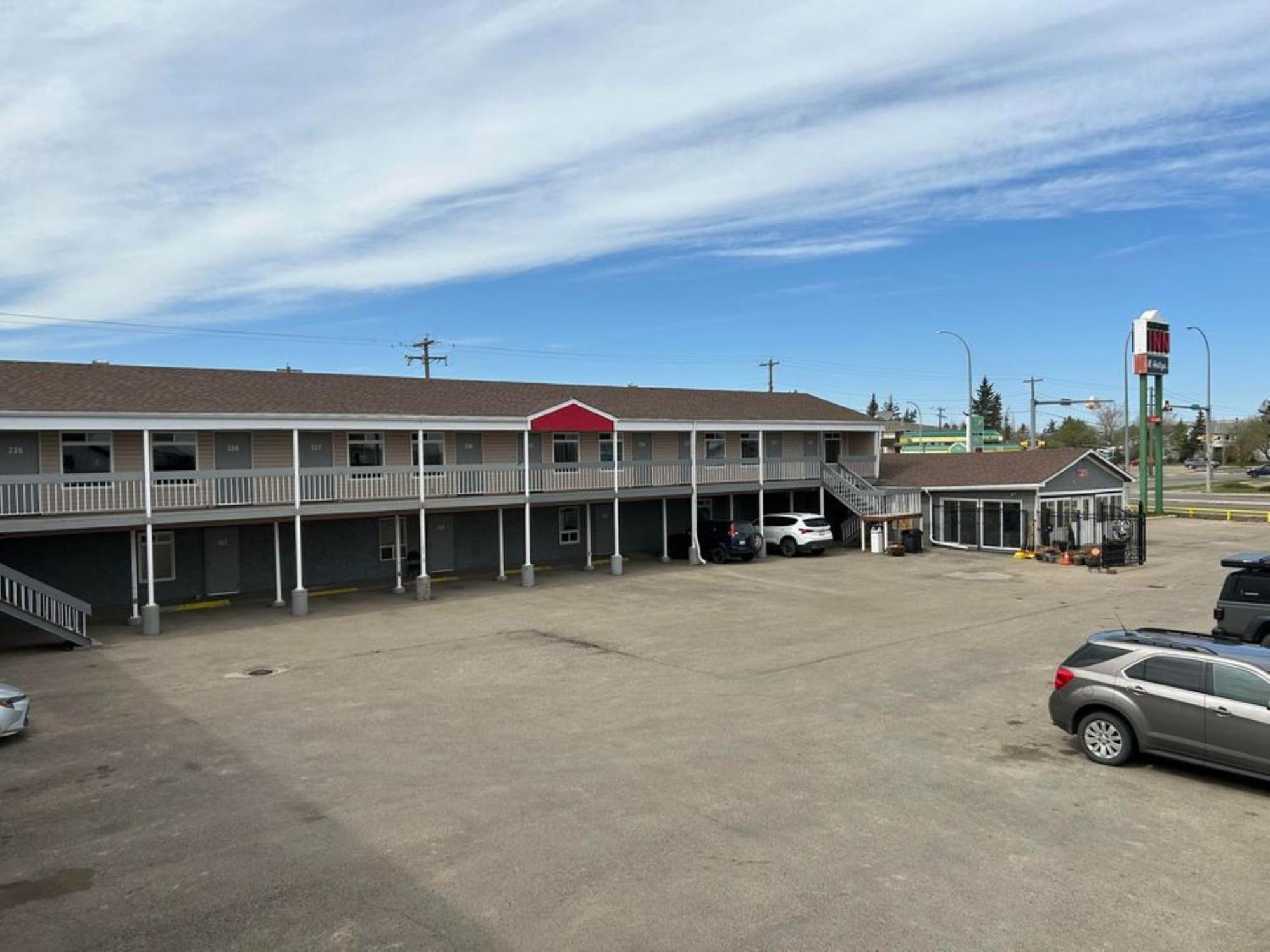 Parkside Inn Grande Prairie Exterior foto